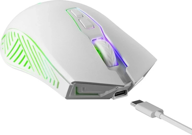 Maus wireless Defender Pandora RF, 3200 DPI, 6 butona, i bardhë 3