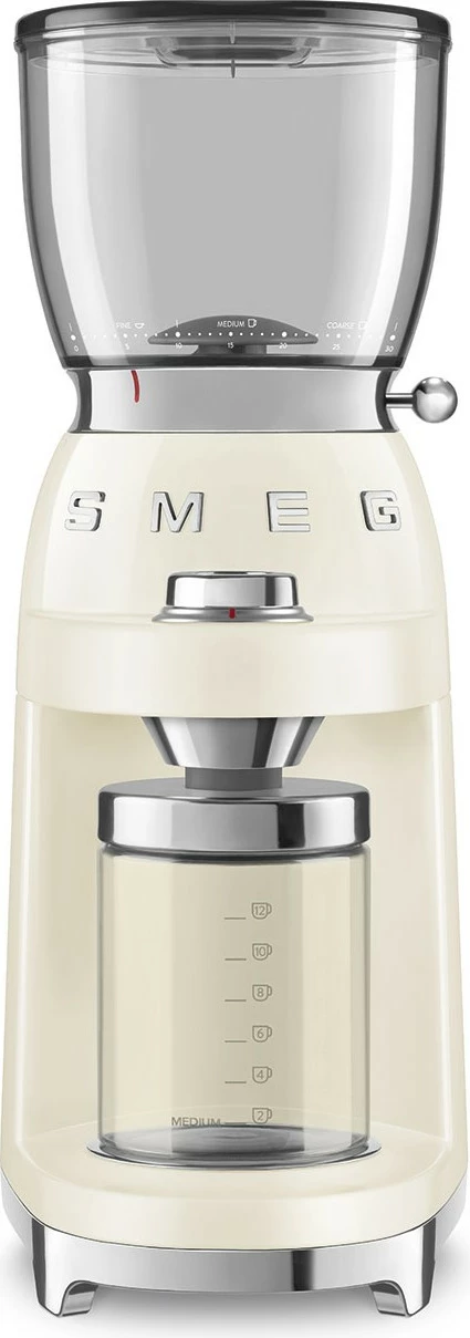 Mulli kafeje Smeg 50s Style CGF11CREU, krem