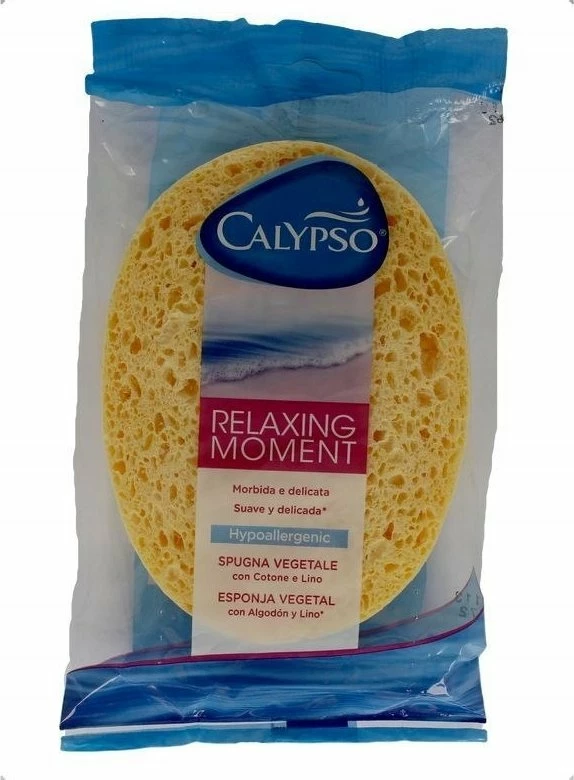 Sfungjer banjoje Spontex Calypso Relaxing Moment, celulozë, blu e çelët