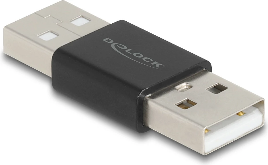 Adapter USB DeLOCK USB 2.0 Type-A male to male, metal, i zi