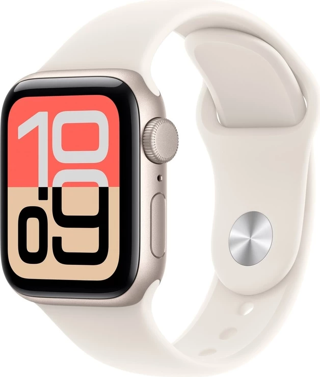 Apple Watch SE 3 40mm GPS Starlight S/M Starlight Sport Band