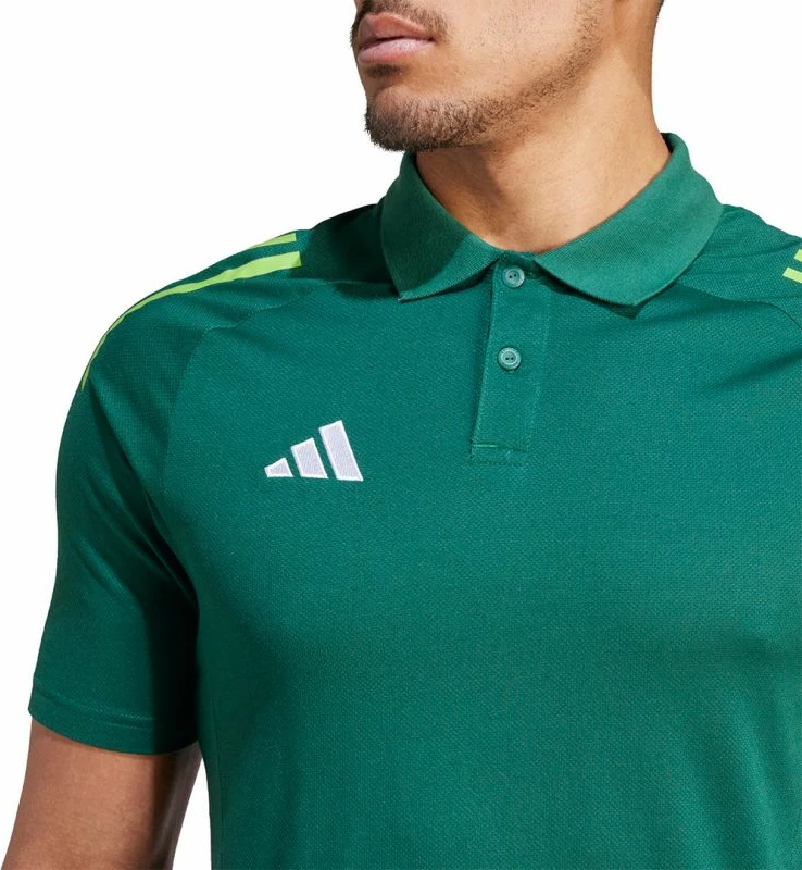 Maicë polo për meshkuj adidas Tiro 24, e gjelbër
