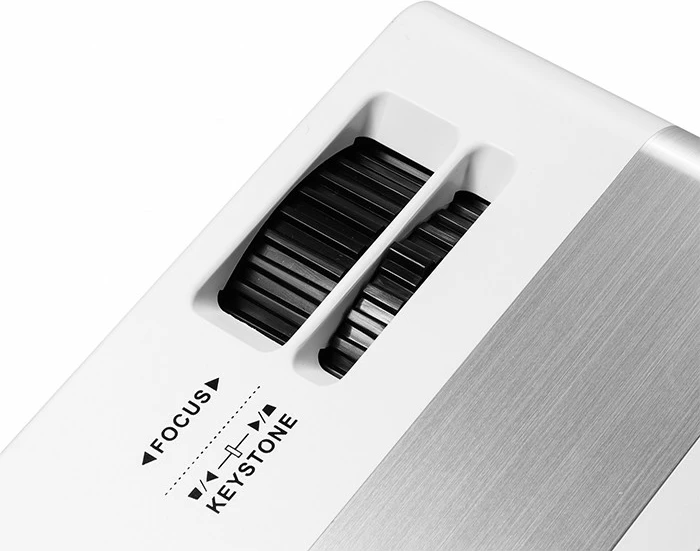 Projektor HD LED Technaxx TX-127, 1280x720, i bardhë-gri