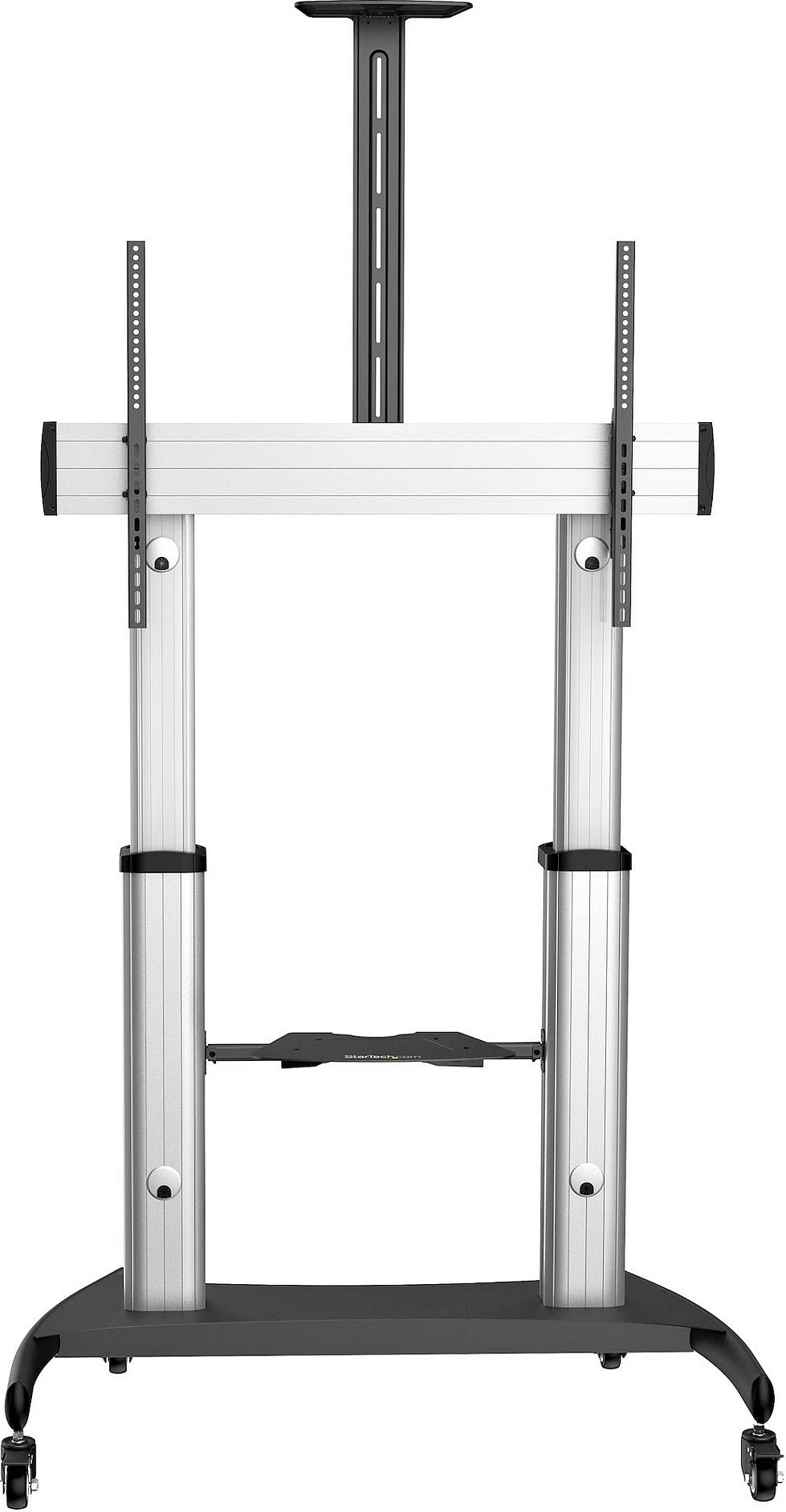 Stendë mobile për TV StarTech STNDMTV100, 60-100", 100 kg, rregullim lartësie, VESA 200x200-1000x600, e zezë
