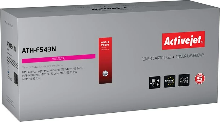Toner zëvendësues Activejet ATH-F543N për printerët HP, 1300 faqe, rozë