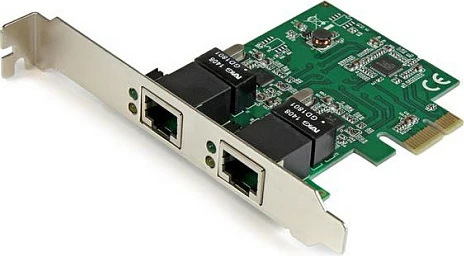 Kartelë rrjeti StarTech ST1000SPEXD4, PCIe, Dual Port Gigabit RJ-45
