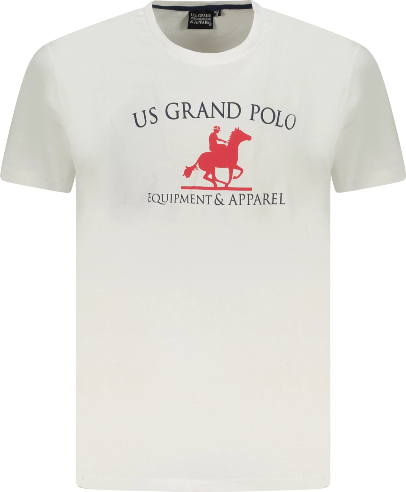 Maicë për meshkuj U.S. GRAND POLO, e bardhë