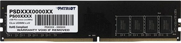 RAM Memorje Patriot Memory Signature PSD48G32002, 8 GB DDR4 3200 MHz