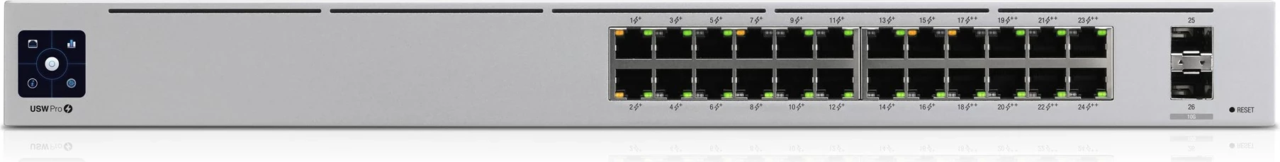 Switch Ubiquiti UniFi Pro 24-Port PoE Managed L2/L3 Gigabit Ethernet Silver