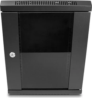 Kabinet rrjeti DeLOCK 10" 8U me derë xhami, 45 kg, i zi