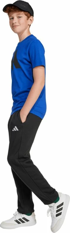 Pantallona sportive adidas Essentials për fëmijë JC9765, të zeza [Madhësia: 140 cm]