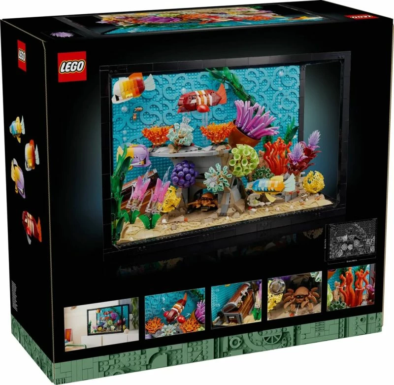 Set ndërtimi LEGO për të rritur, Icons Tropical Aquarium
