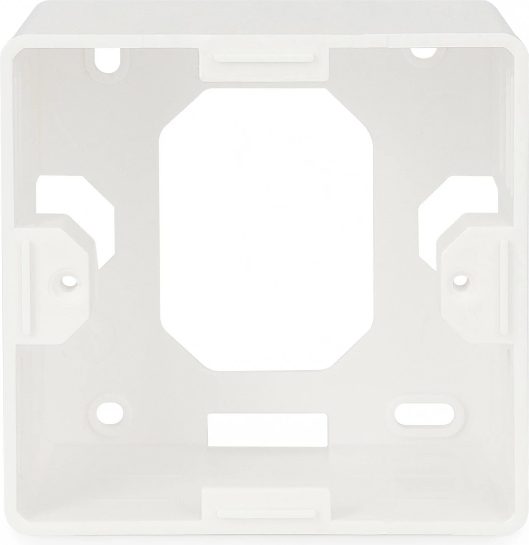 Kasë sipërfaqësore Digitus për dozë të fshehur, e bardhë