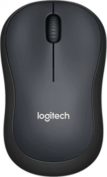 Maus Logitech M220 Silent 910-004878 pa tela i heshtur kompakt me bateri, i zi