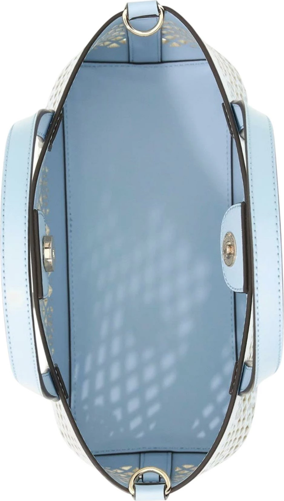 Çantë tote për femra Guess Letty 2 in 1 Mini Tote HWPG99 11750, e kaltër