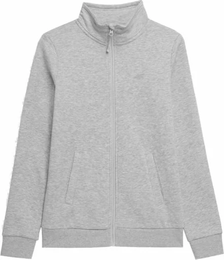 Duks pa kapuç 4F për femra, gri e çelët