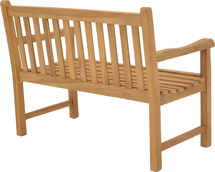 Divan Nat dru teak, ngjyrë natyrale, 120x57x96cm