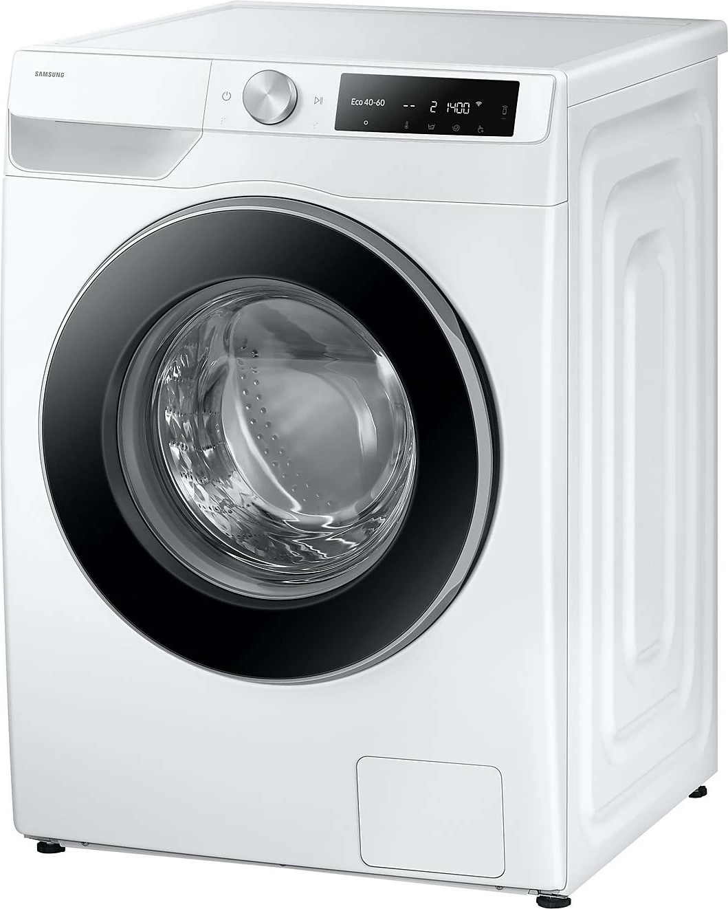 Lavatrice Samsung WW90DG6U8FLEU4 9 kg 1400 rpm klasë A Wi‑Fi AI Ecobubble, e bardhë derë e zezë