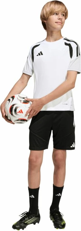 Fanellë trajnimi për fëmijë adidas Tiro 26 Competition KA7603, bardhë/zezë