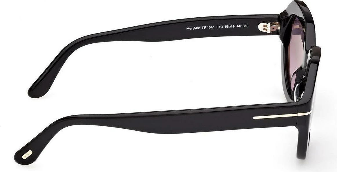Syze dielli për femra Tom Ford MERYL-02 FT1341 01B, të zeza [Ngjyra: 53]