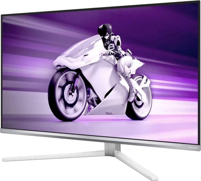 Monitor gaming Philips Evnia 32M2N8900 31.5\" 4K UHD QD-OLED 240Hz 0.03ms, i bardhë