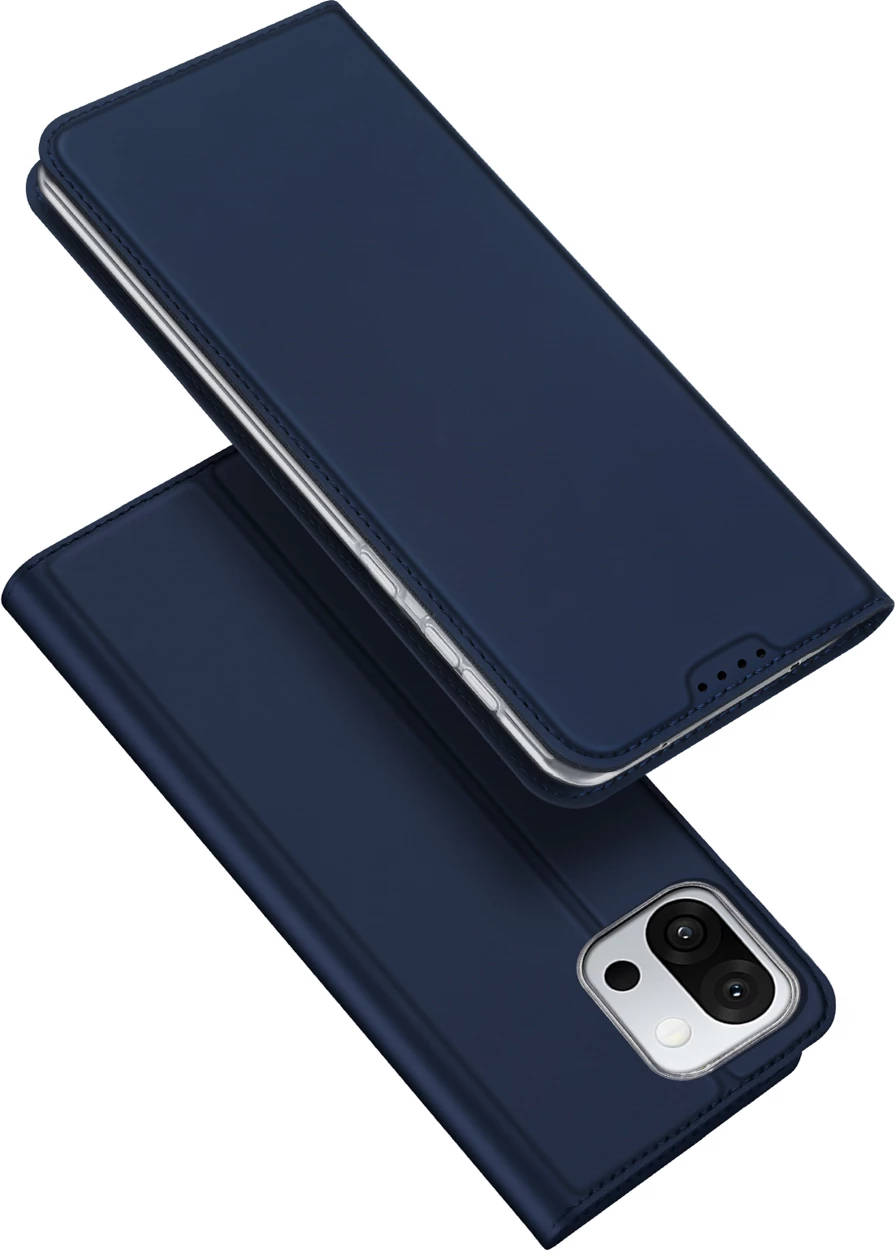 Mbështjellës Dux Ducis Skin Pro për OnePlus 13T, me stand dhe portofol, Kaltër