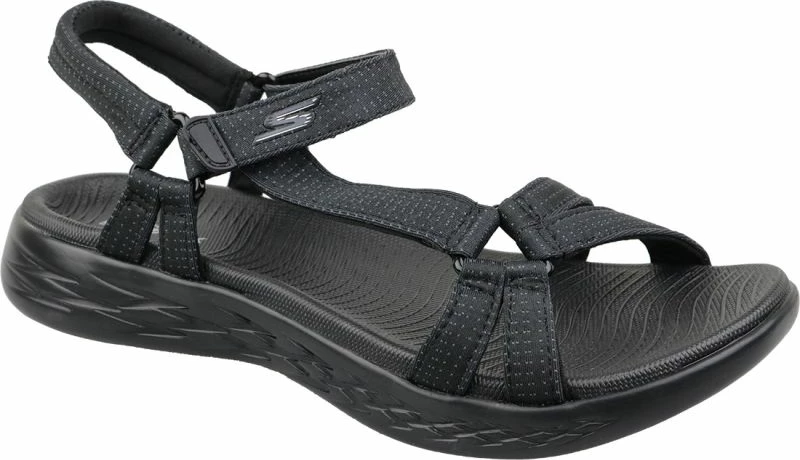 Sandale për femra Skechers, të zeza