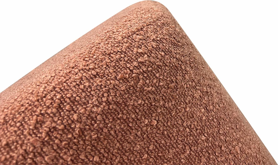 Tabure Daisy, ngjyrë kafe e kuqe, 48x48x42cm