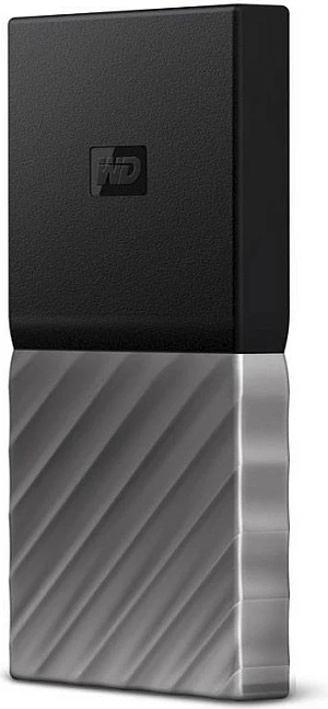 SSD ekstern Western Digital My Passport, 2 TB, USB-C 3.2 Gen 1, 540 MB/s, zi/argjendtë
