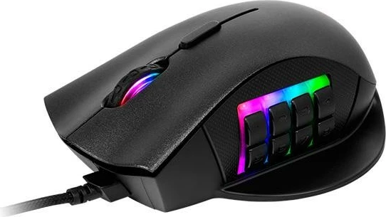 Maus gaming Thermaltake NEMESIS SWITCH Optical RGB, 12 butona, me kabllo, i zi