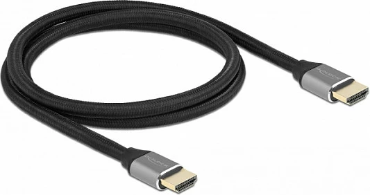 Kabllo HDMI DeLOCK Ultra High Speed 8K 60Hz 48Gbps 1m, gri