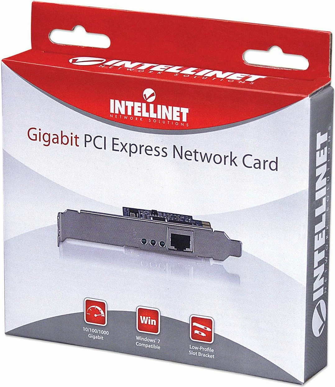 Kartelë rrjeti Intellinet Gigabit PCI Express, RJ45, 10/100/1000 Mbps