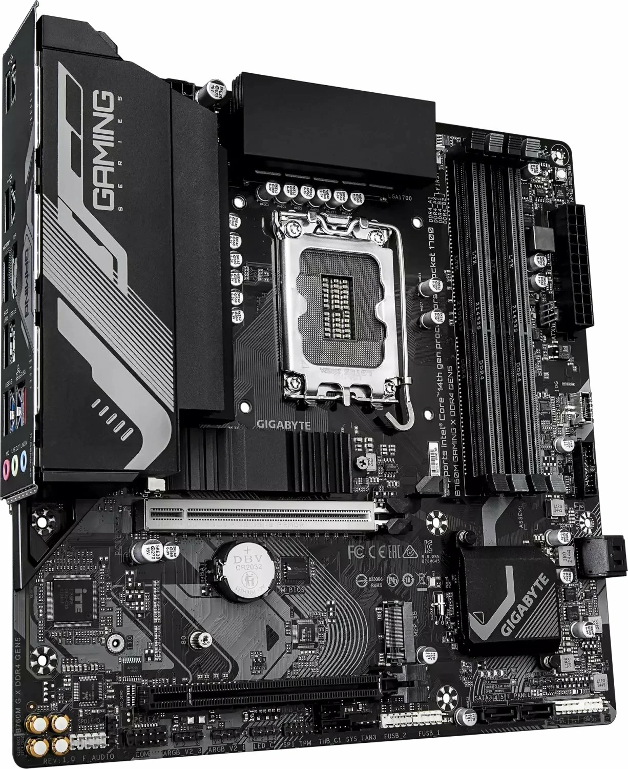 Pllakë amë Gigabyte B760M Gaming X DDR4 Gen5 Micro-ATX, DDR4 128GB, PCIe 5.0