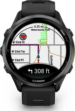 Smartwatch Garmin Forerunner 970, AMOLED 1.4", GPS, Wi‑Fi, 56 g, i zi