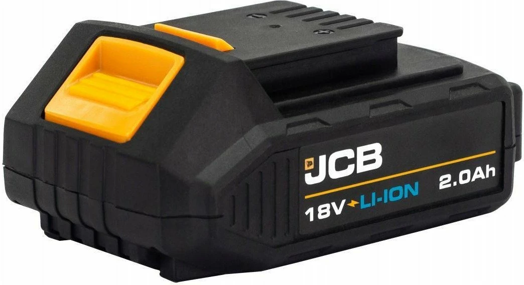 Bateri litium-jon JCB JCB-20LI-E 18V 2.0Ah, e zezë/verdhe
