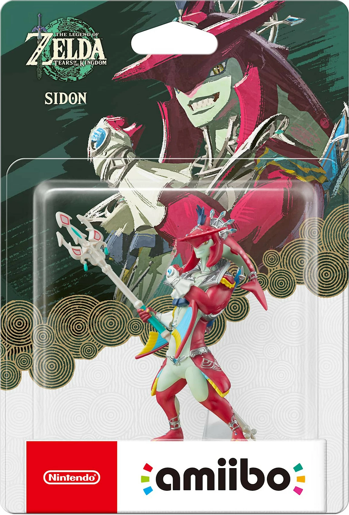 Figurinë koleksionuese Nintendo The Legend of Zelda Sidon, 1 copë, e kuqe/portokalli/zezë