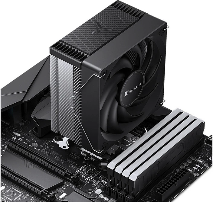 Ftohës CPU Jonsbo CR-1000 EVO, ventilator 120mm, i zi
