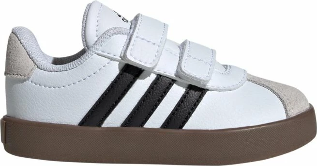 Atlete fëmijë adidas VL Court 3.0, të bardha/gri