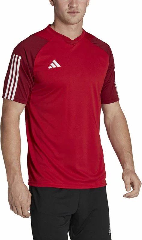 Fanellë adidas për meshkuj, e kuqe [Madhësia: S]
