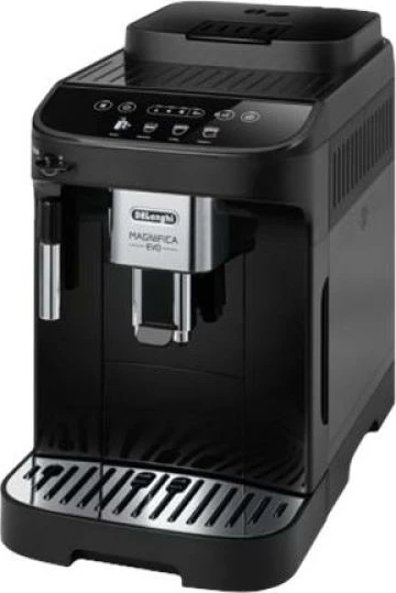 makinë kafeje automatike, DeLonghi Magnifica Evo ECAM 290.22.B, 15 bar, rezervuar uji 1.7–2.1 L, për kokrra kafeje, e rinovuar, e zezë