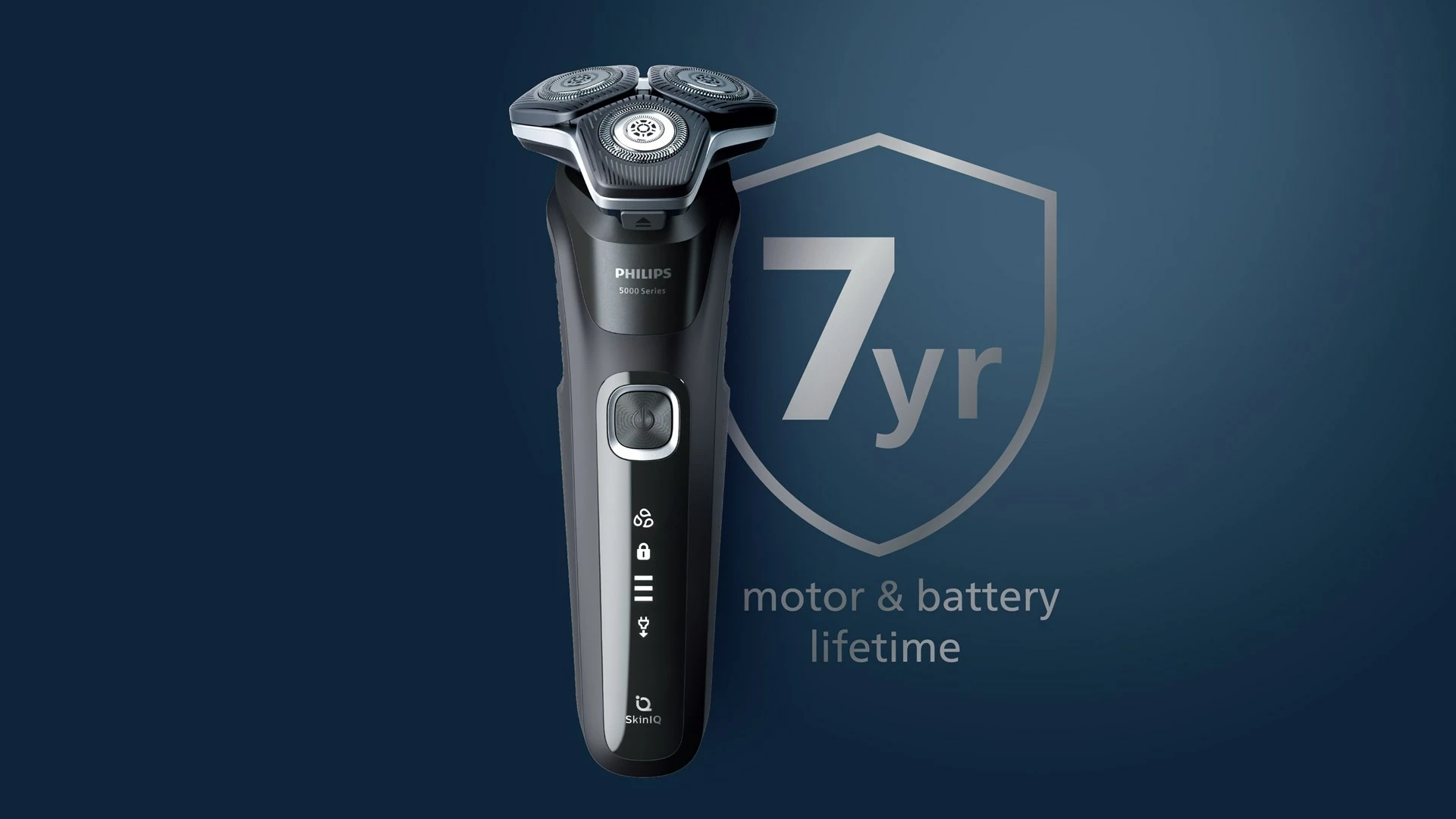Makinë rroje Philips SHAVER Series 5000 S5885/35, Wet & Dry, e zezë
