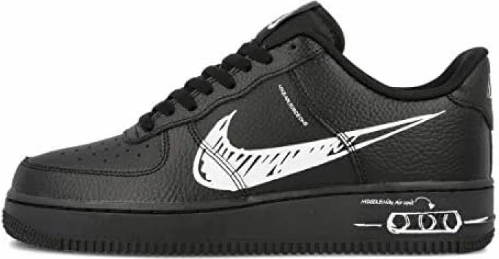 Atlete për meshkuj Nike Air Force 1 LV8 Utility, të zezë