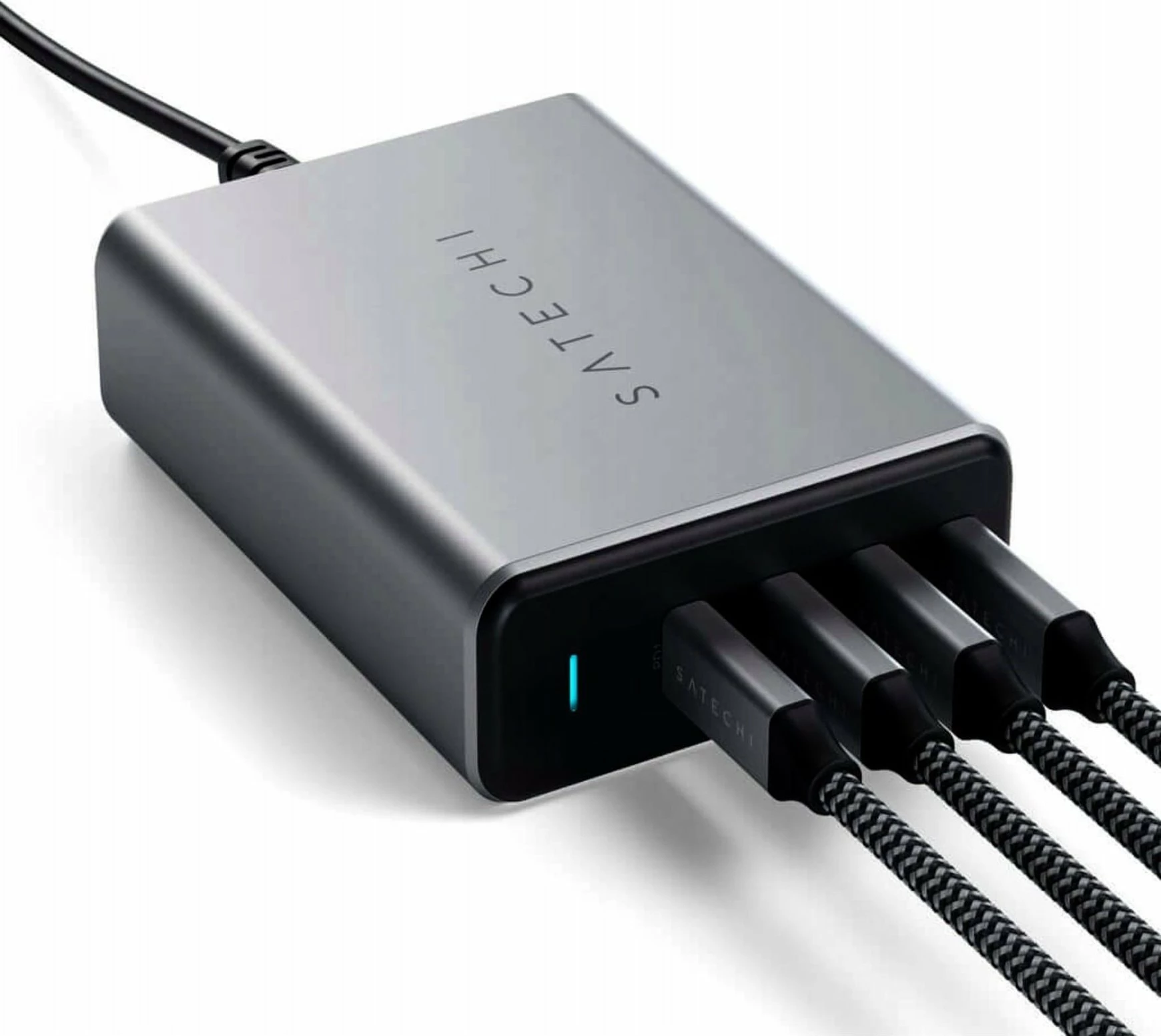 Karikues GaN Satechi ST-UC165GM-EU 165W 4x USB-C PD, i zi