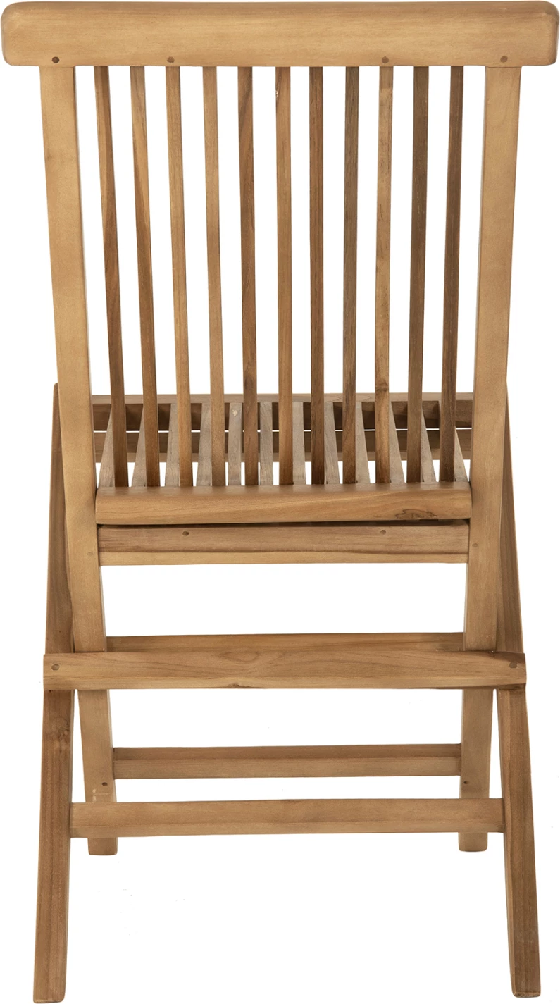 Karrige KENDALL FH9540 palosëse, dru teak, ngjyrë natyrale, 46.5x63x89H cm