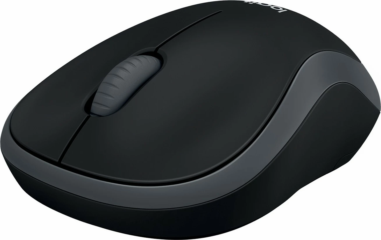 Maus Logitech Wireless M185, Ambidextrous, Optical, RF Wireless, 1000 DPI, Black, Grey
