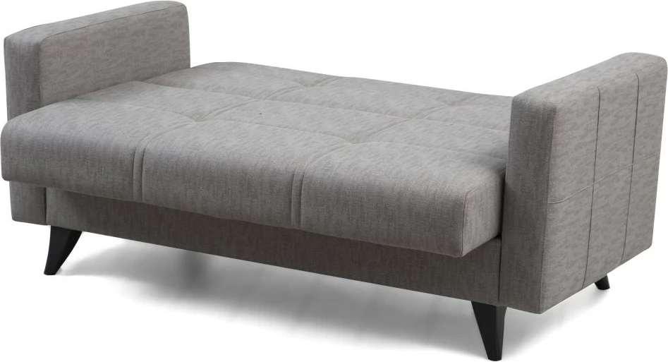 Krevat-sofa dy ulëse, Polya, ngjyrë gri e çelët