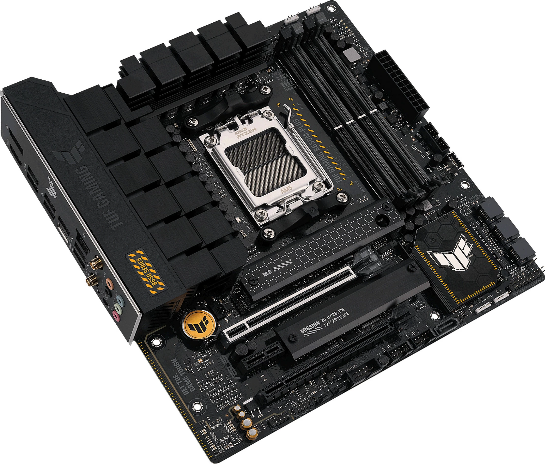 Pllakë amë ASUS TUF GAMING B650M-PLUS WIFI, Socket AM5, DDR5, 128 GB, micro ATX