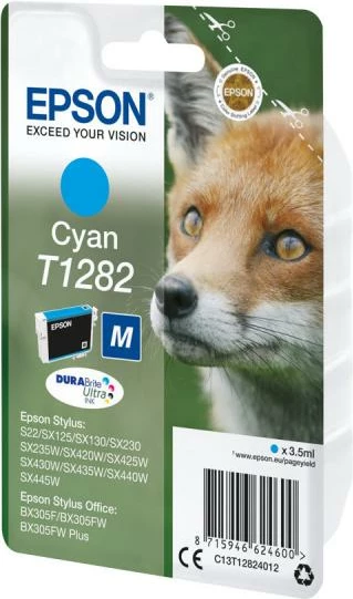 Patron boje, Epson, T1282, 3.5 ml, Cyan