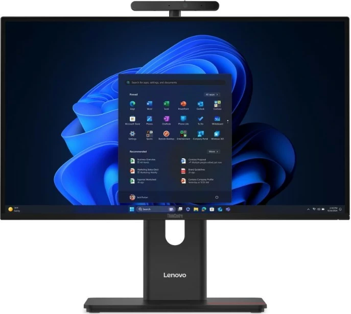 Kasë All-in-One Lenovo ThinkCentre M90a Gen 6, Intel Core Ultra 7 265, 32 GB RAM, 1 TB SSD, 23.8" FHD, Zi