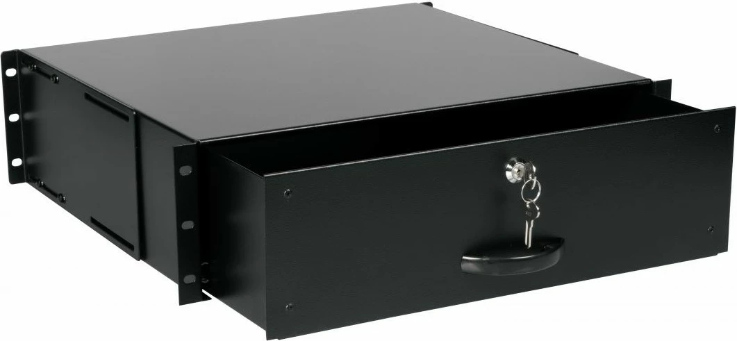 Sirtar rack 19 inç Equip 3U, i zi, për kasë serveri